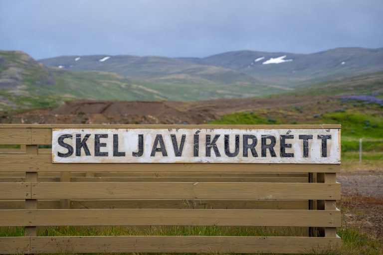 Strandabyggð í júlí 2026.